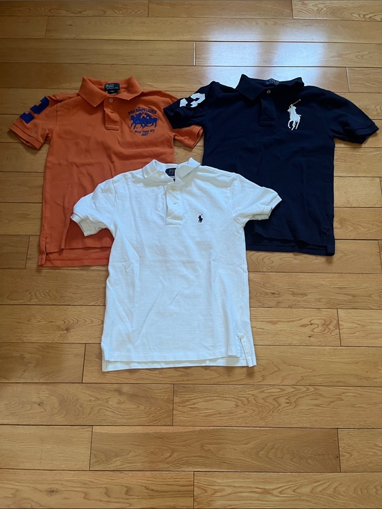 Polo Ralph Lauren Other - Polo by Ralph Lauren Kids Polo Trio — White, Navy & Orange